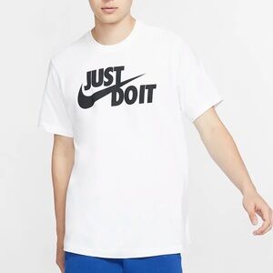 BRAND NEW! Nike White 'Just Do It' T-Shirt